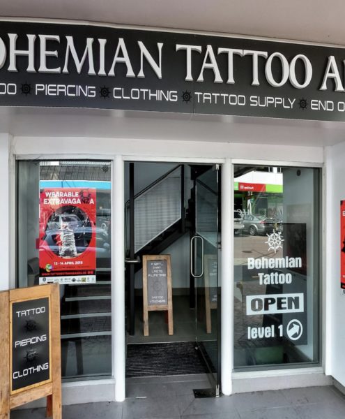 Bohemian Tattoo Arts Studio Entrance