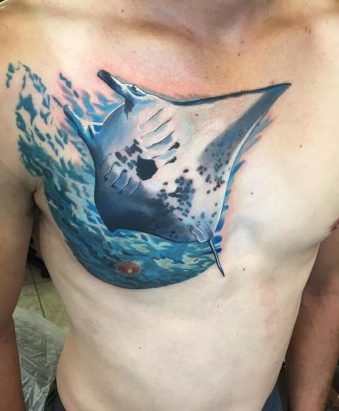 Bohemian Tattoo Arts - Realistic Tattoo Manta