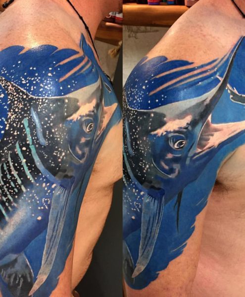 Bohemian Tattoo Arts - Realistic Tattoo Marlin